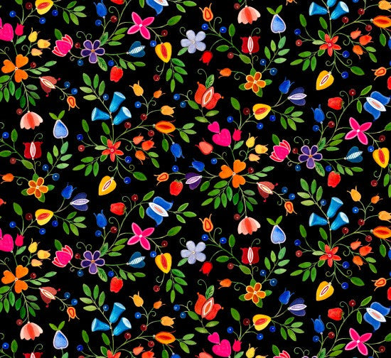 Native Print Cotton Fabric
