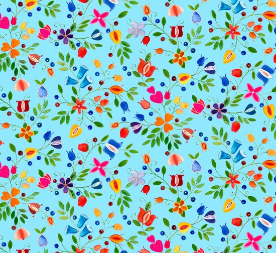 Native Print Cotton Fabric
