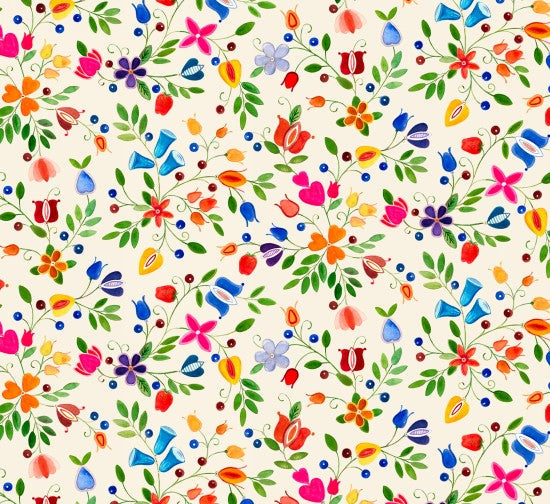 Native Print Cotton Fabric