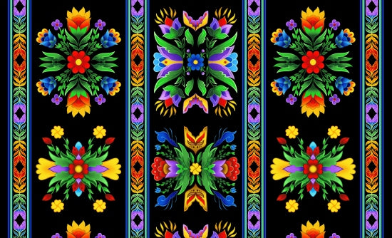 Native Print Cotton Fabric