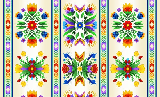 Native Print Cotton Fabric