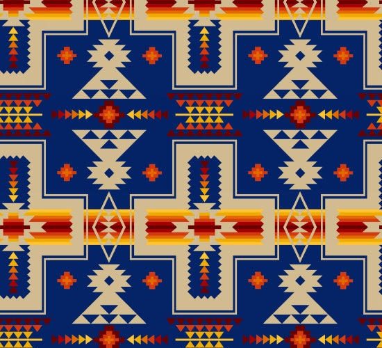 Native Print Cotton Fabric