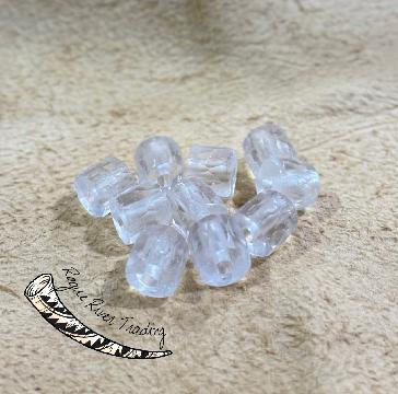 Crystal, "Russian" Facet Beads ~13x13mm (10 count)