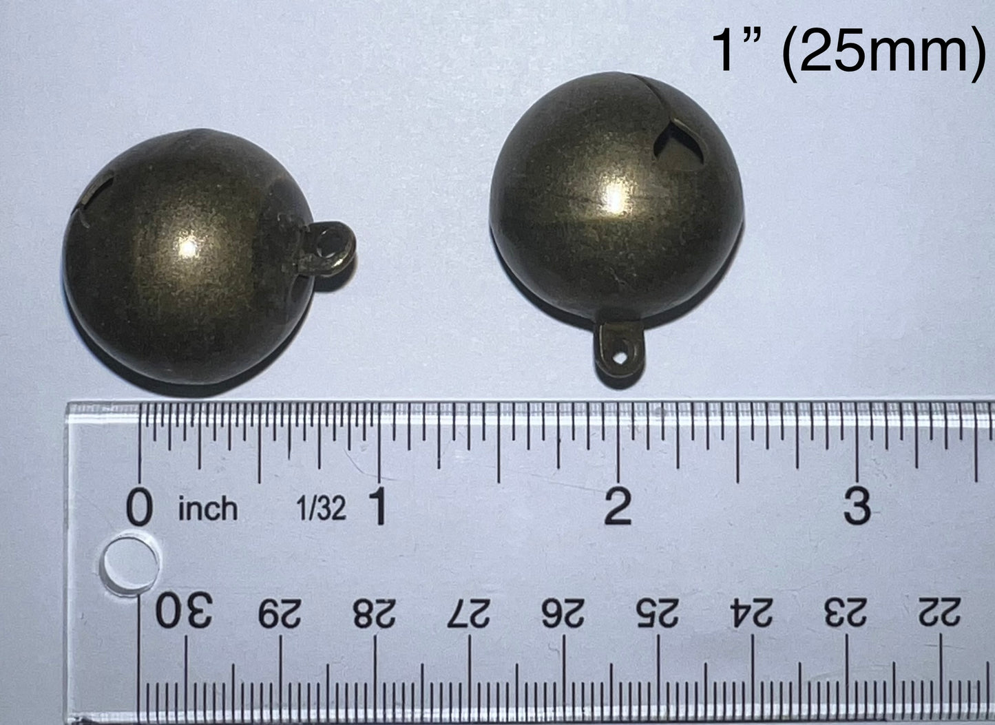 Antiqued Brass Hawk Bells