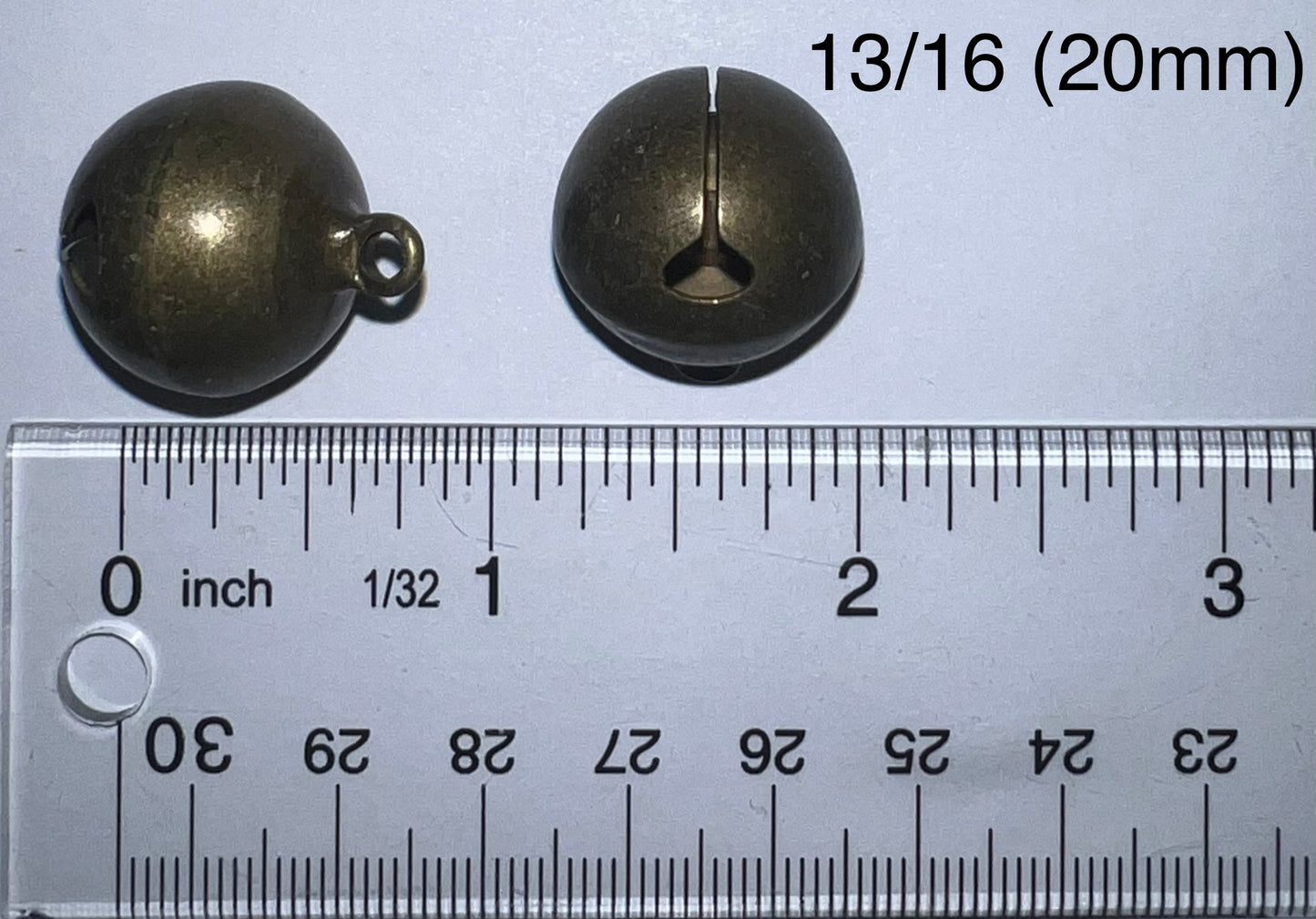 Antiqued Brass Hawk Bells
