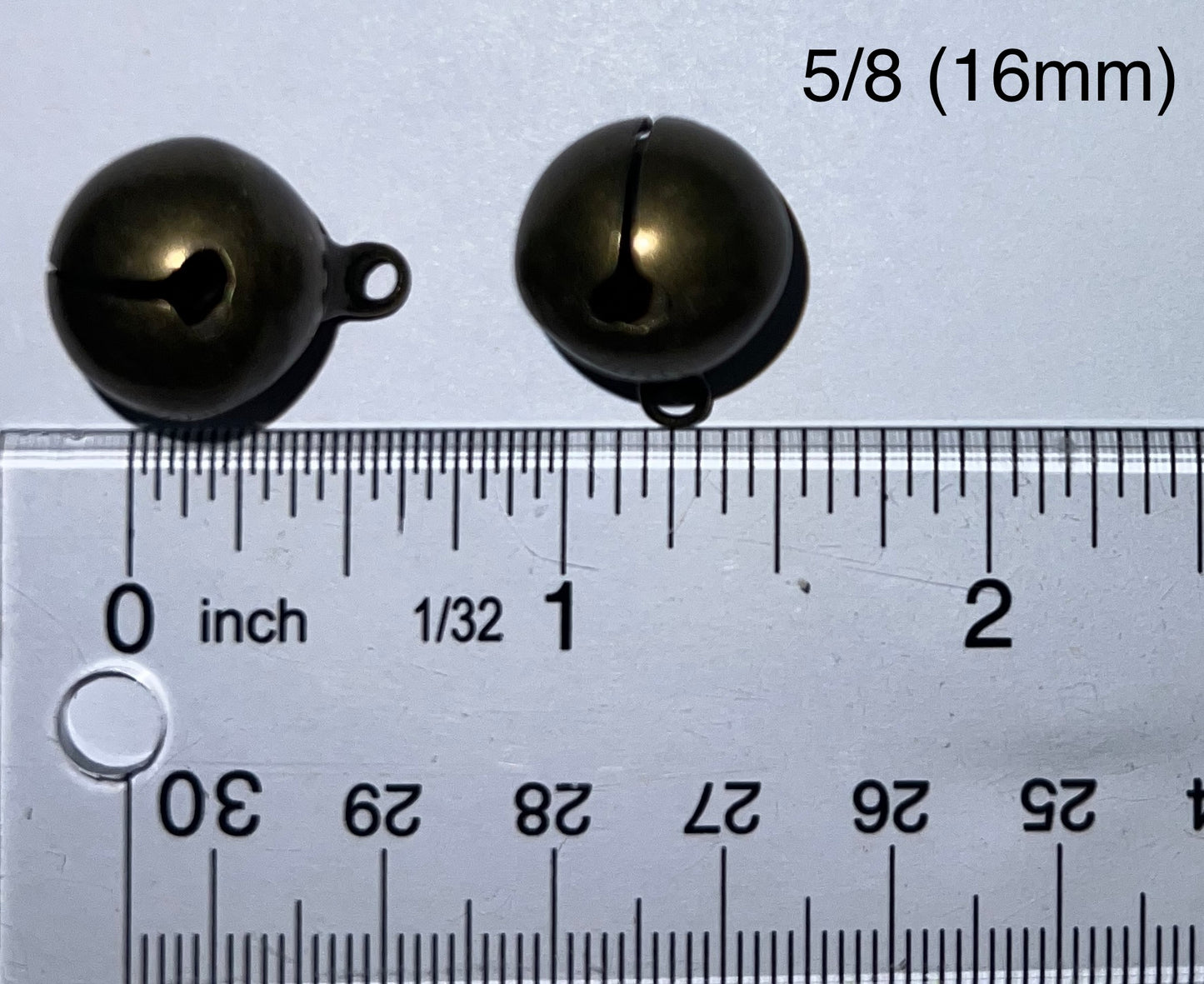 Antiqued Brass Hawk Bells