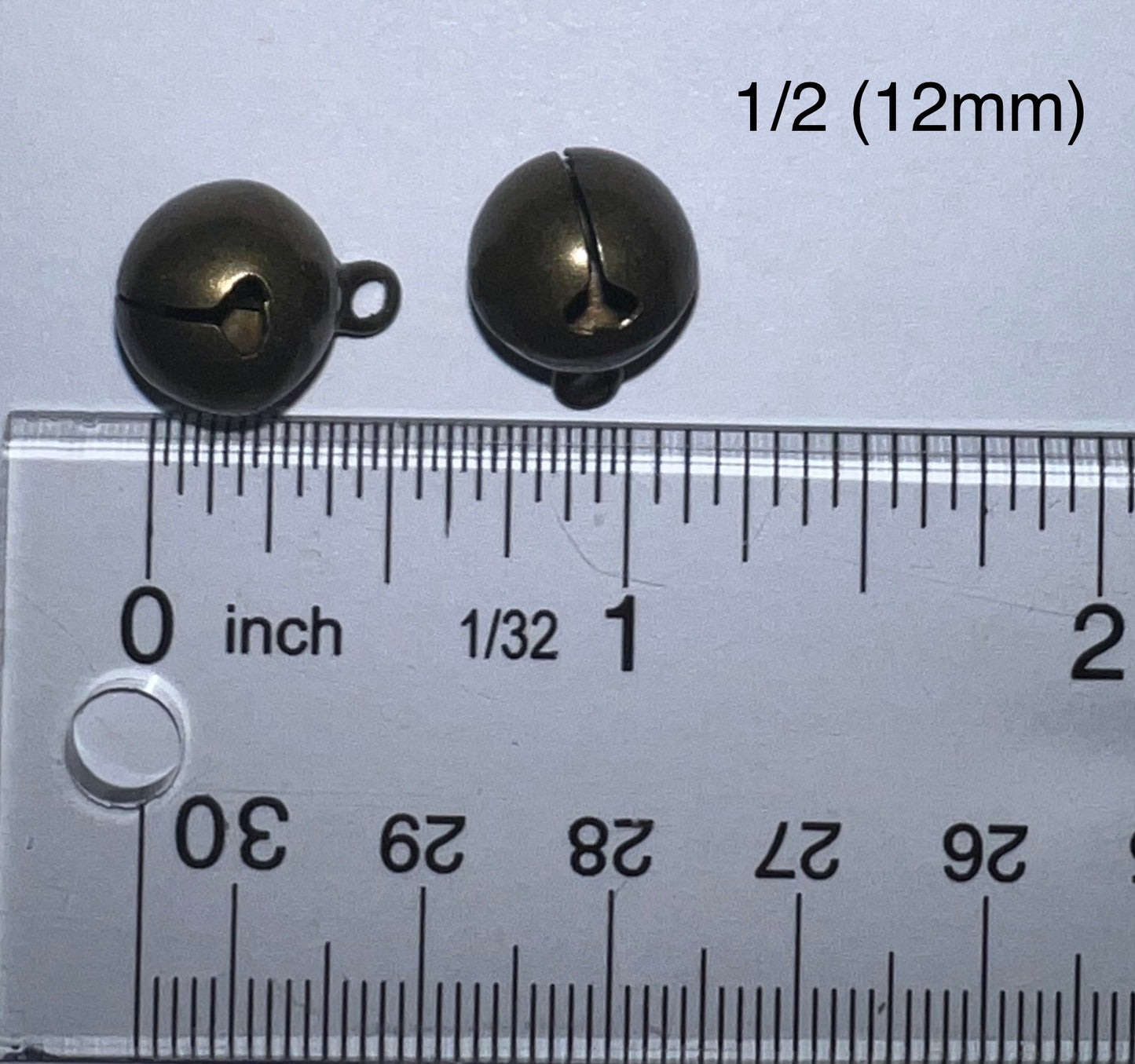 Antiqued Brass Hawk Bells