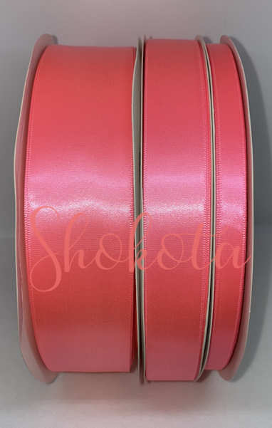 3/8" Single Faced Satin Ribbon