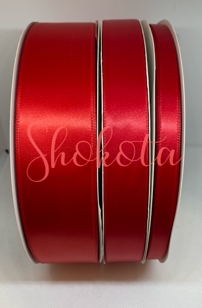 3/8" Single Faced Satin Ribbon