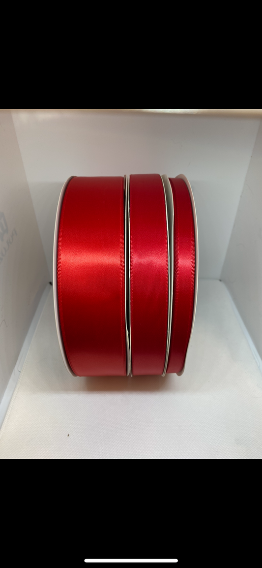 3/8" Single Faced Satin Ribbon