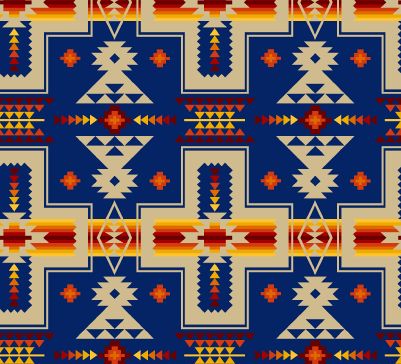 Native Print Cotton Fabric