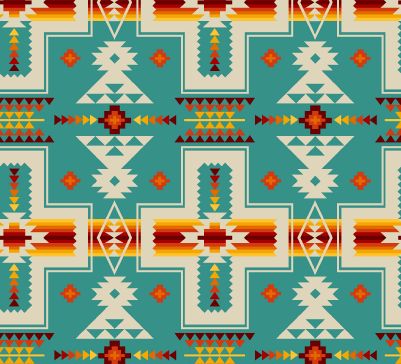 Native Print Cotton Fabric