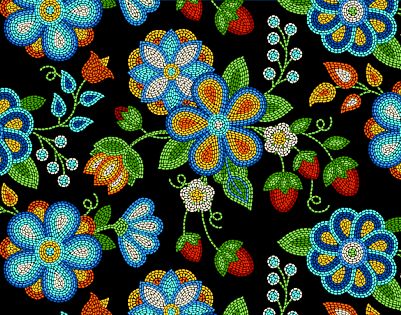 Native Print Cotton Fabric