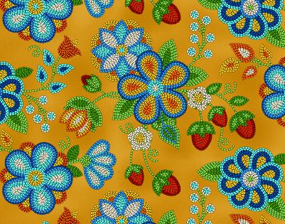 Native Print Cotton Fabric