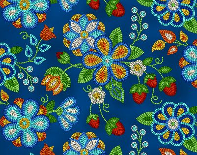 Native Print Cotton Fabric