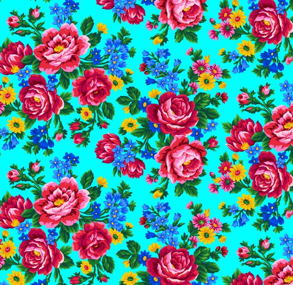Native Print Cotton Fabric