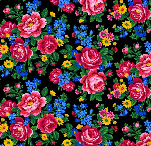 Native Print Cotton Fabric