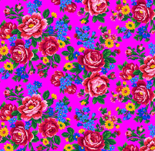 Native Print Cotton Fabric