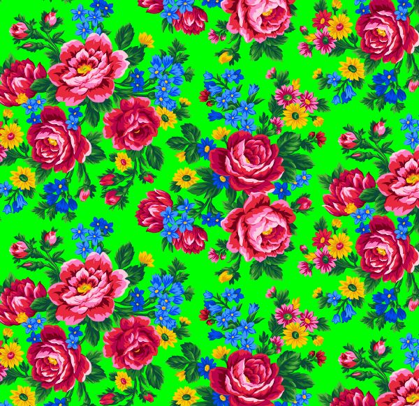 Native Print Cotton Fabric