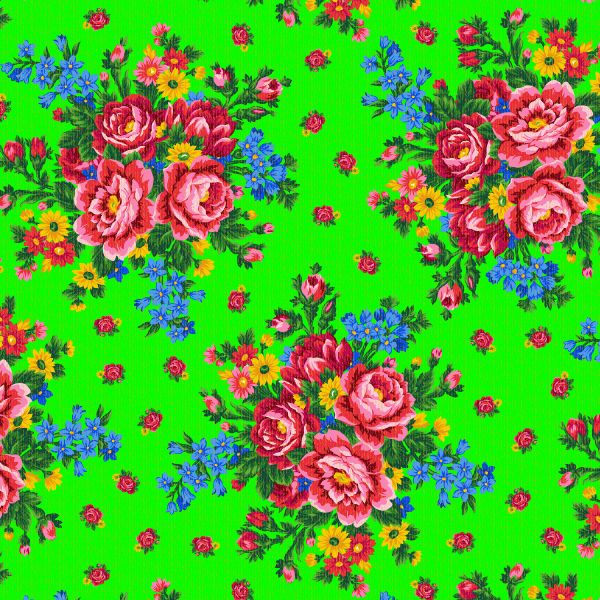 Native Print Cotton Fabric