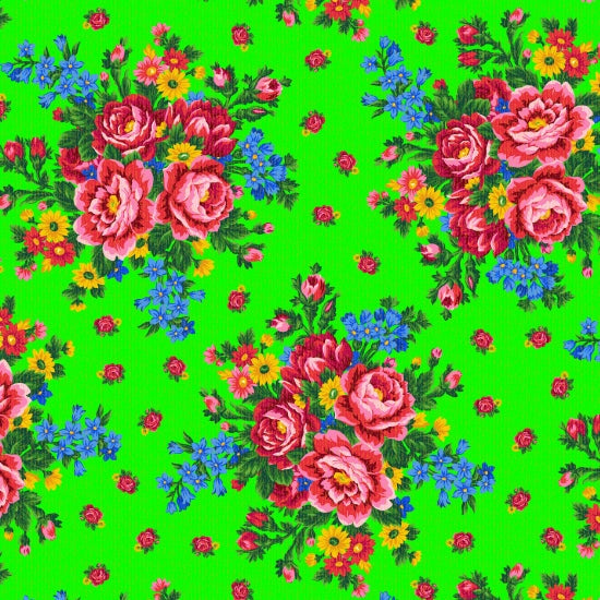 Native Print Cotton Fabric