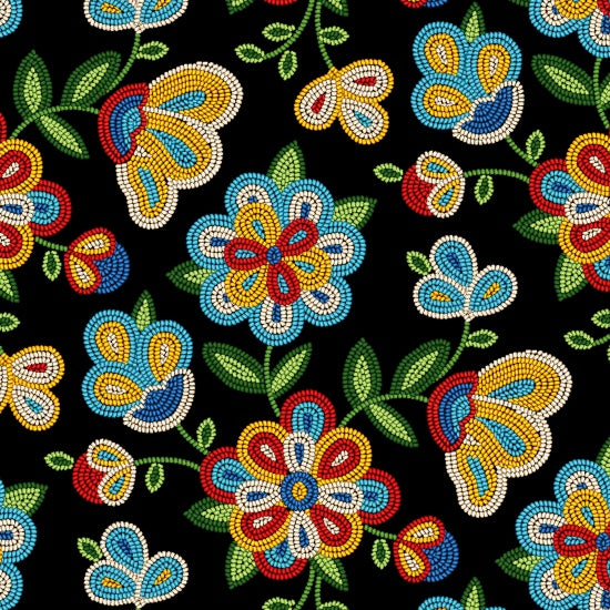 Native Print Cotton Fabric