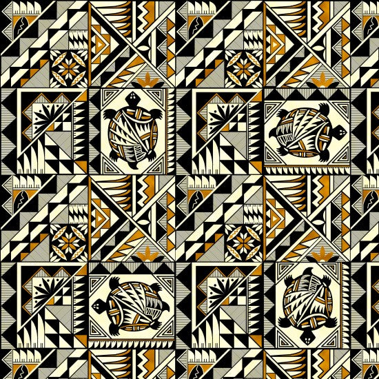 Native Print Cotton Fabric