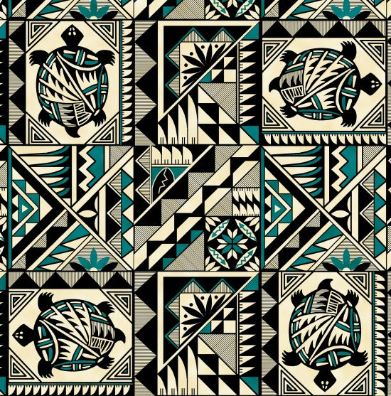Native Print Cotton Fabric