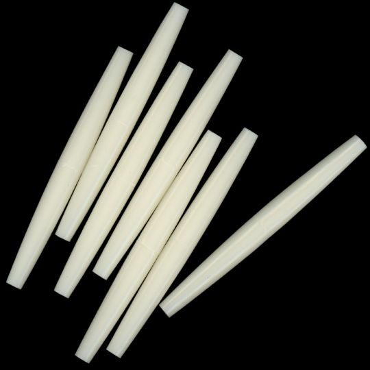 Imitation Bone Hairpipe, 4"