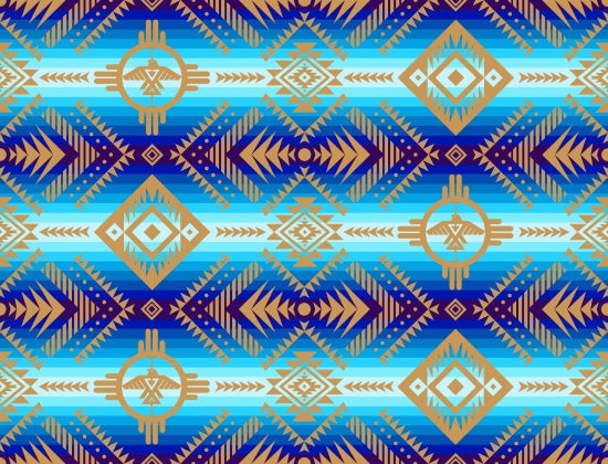 Native Print Cotton Fabric