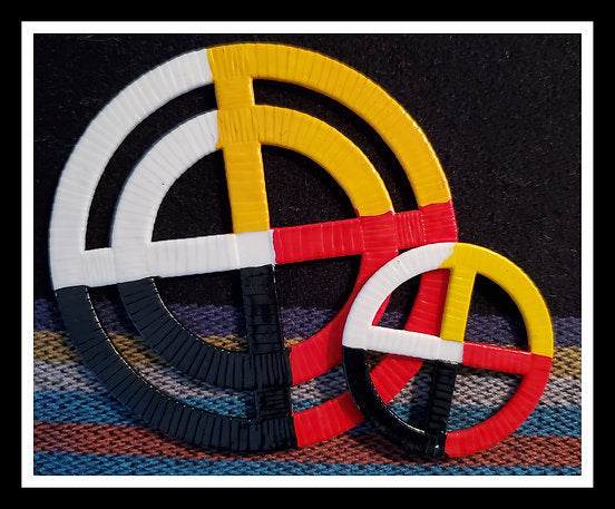 Simulated Quilled Wheels