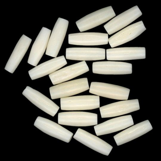 Ultra Thin Bone Hairpipe 1/2"