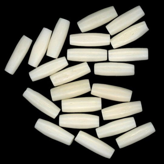 Ultra Thin Bone Hairpipe 1/2"