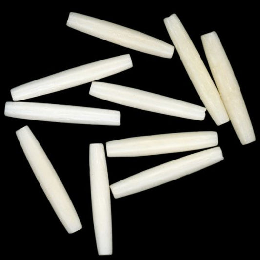 Ultra Thin Bone Hairpipe 1"