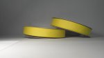 3/8" Canary Satin Ribbon