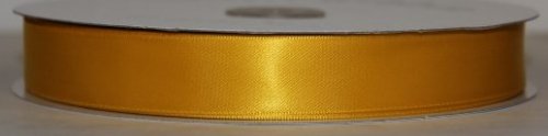 7/8" Gold Satin Ribbon