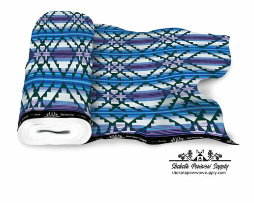 Saddle Blanket PERIWINKLE