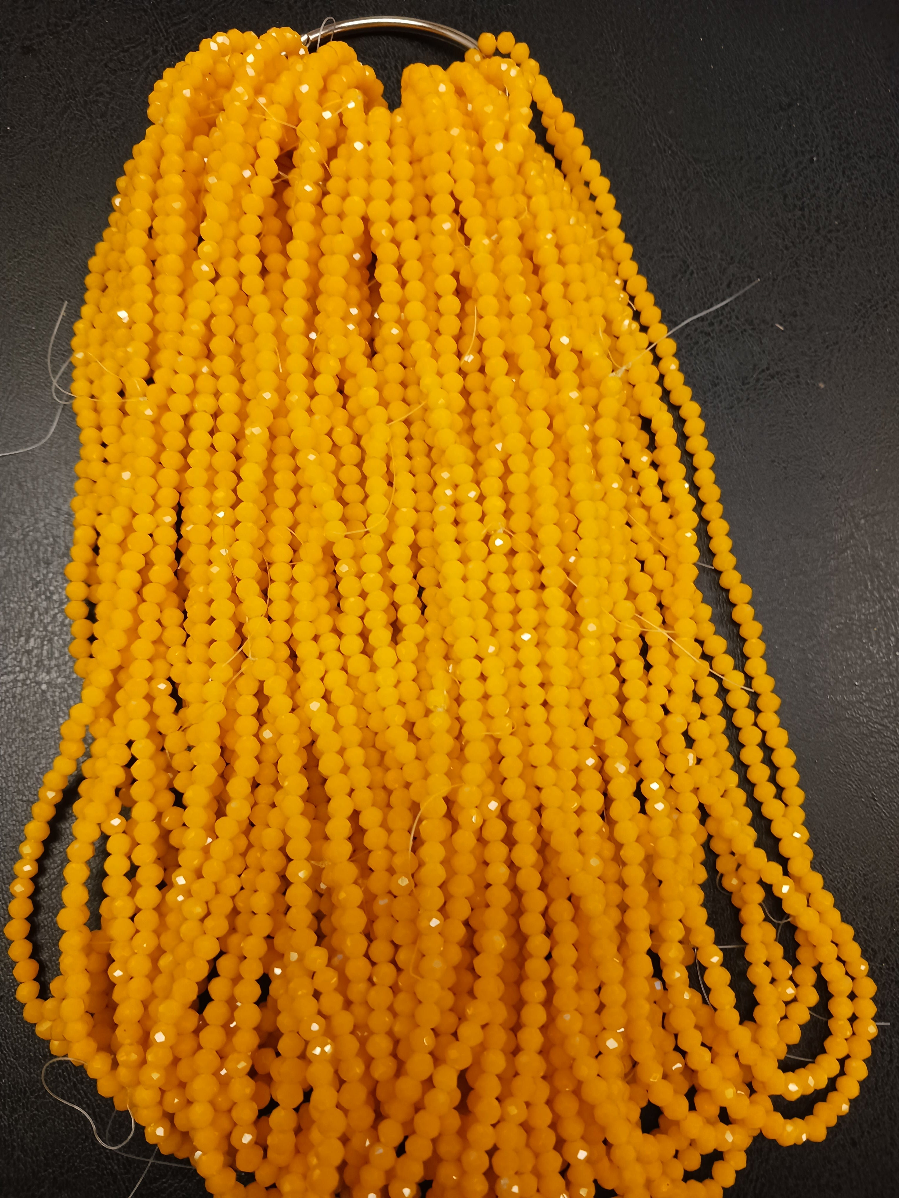 8 mm Rondelle Strand Semi-Transparent & Transparent