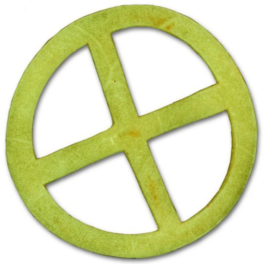 Rawhide Medicine Wheel 2-1/4