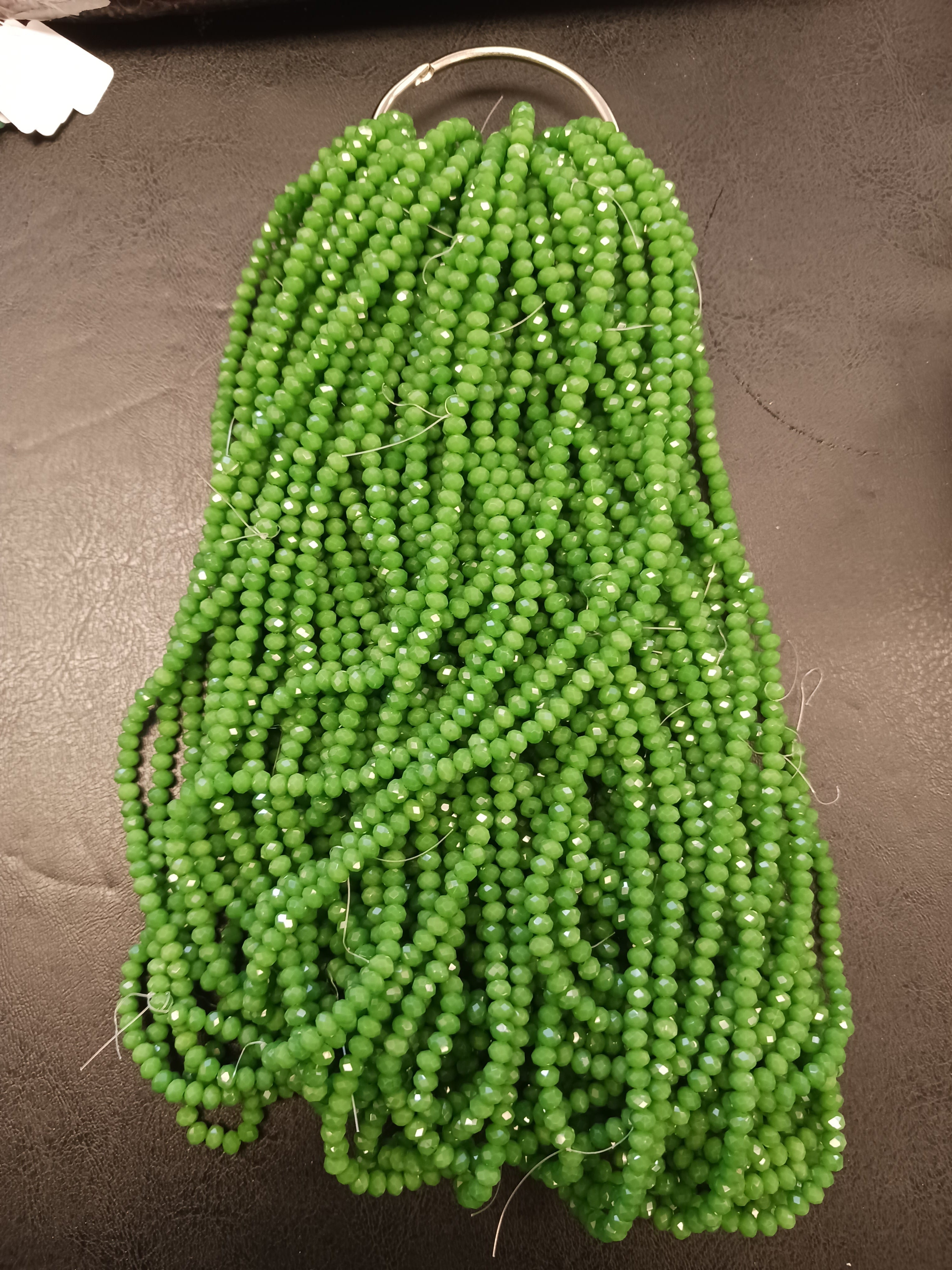 8 mm Rondelle Strand Semi-Transparent & Transparent