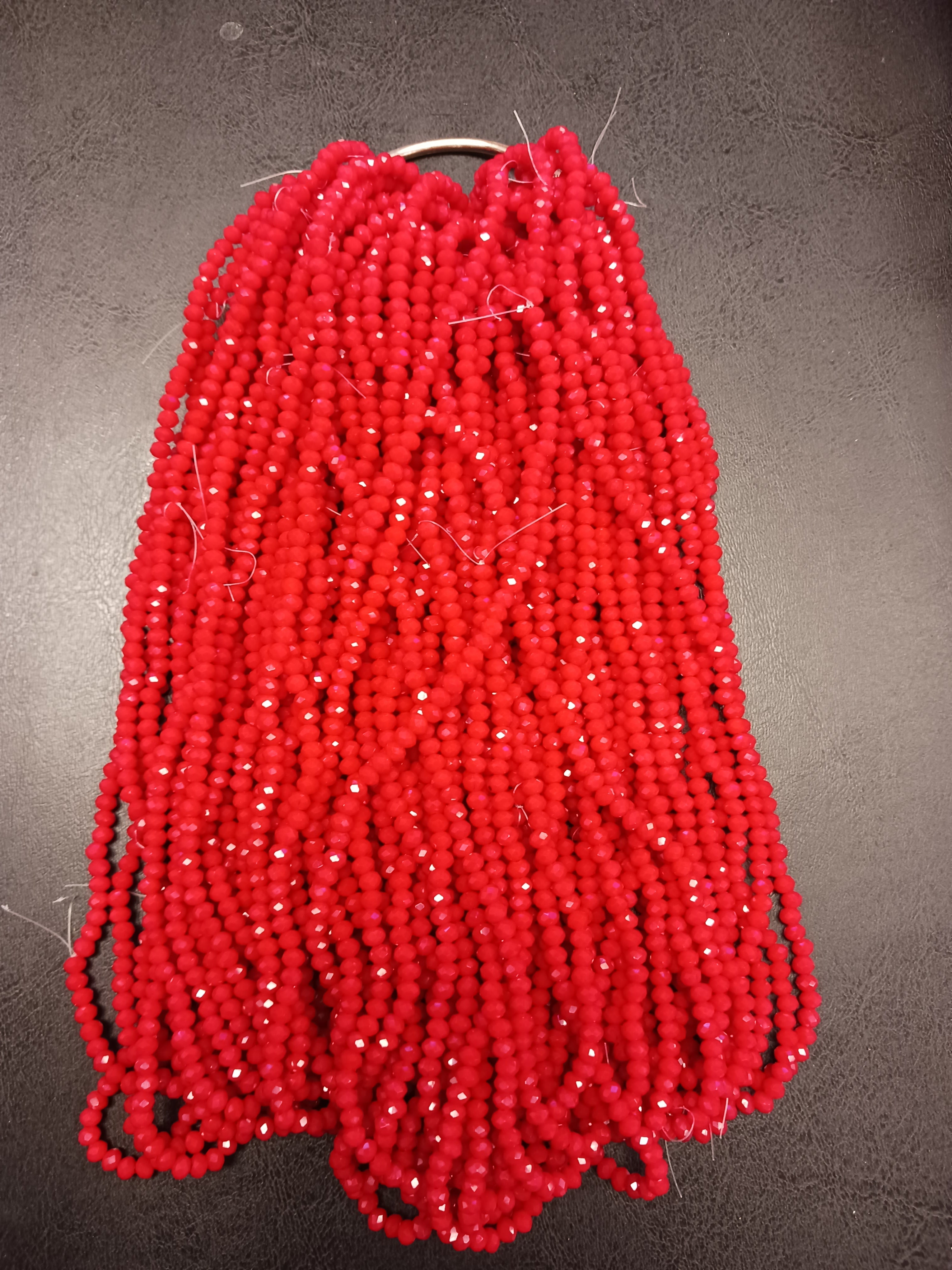 8 mm Rondelle Strand Semi-Transparent & Transparent