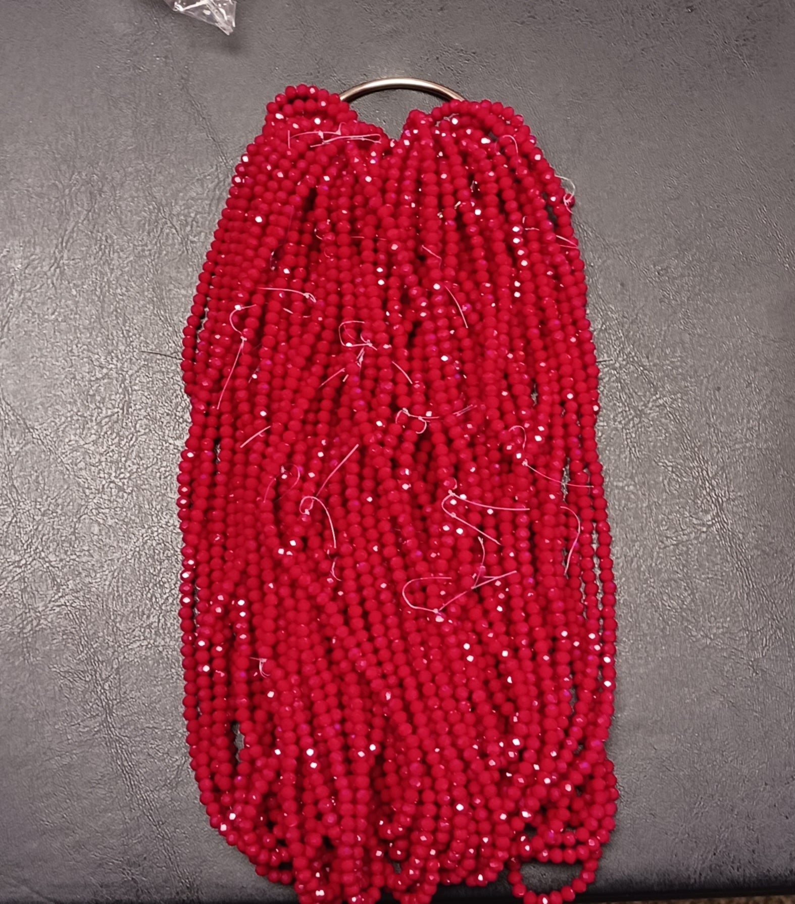 8 mm Rondelle Strand Semi-Transparent & Transparent