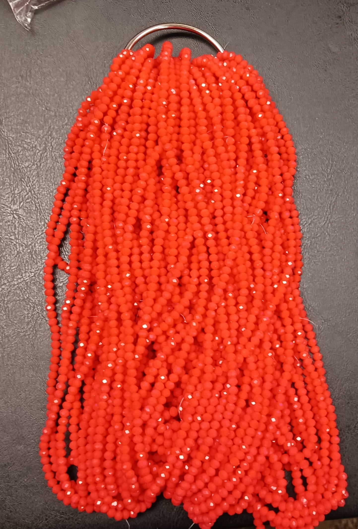 8 mm Rondelle Strand Semi-Transparent & Transparent