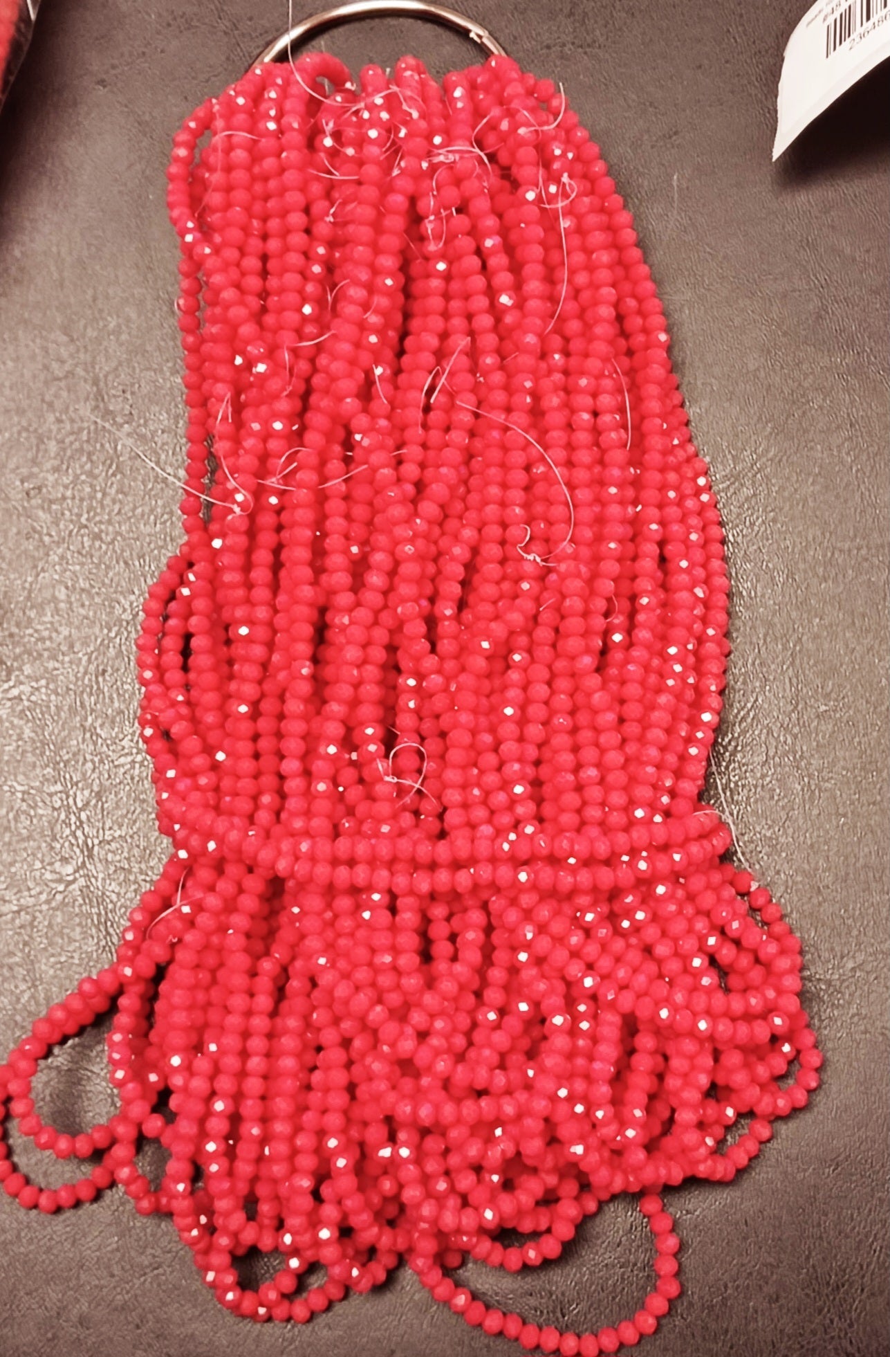 8 mm Rondelle Strand Semi-Transparent & Transparent