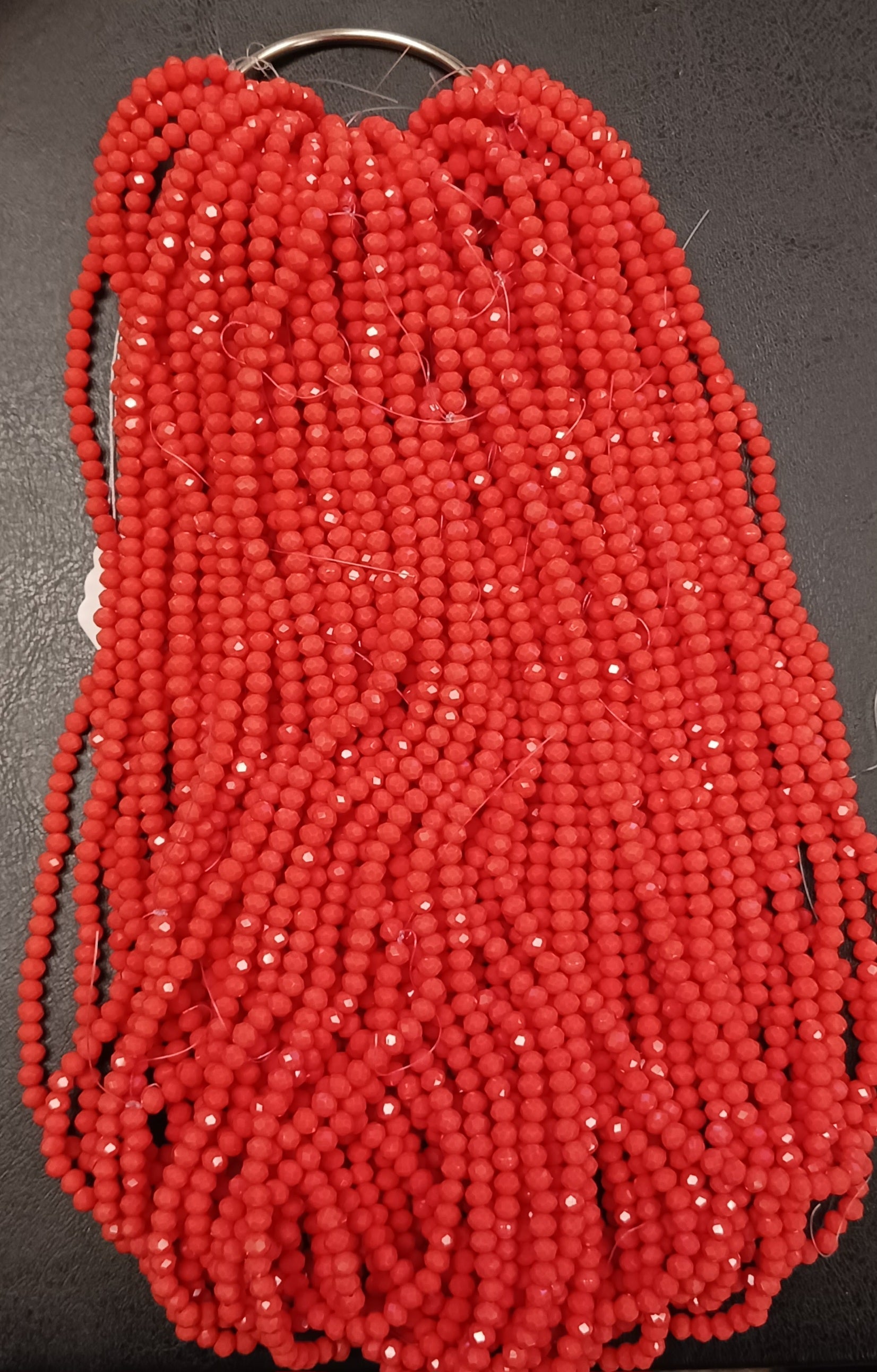 8 mm Rondelle Strand Semi-Transparent & Transparent