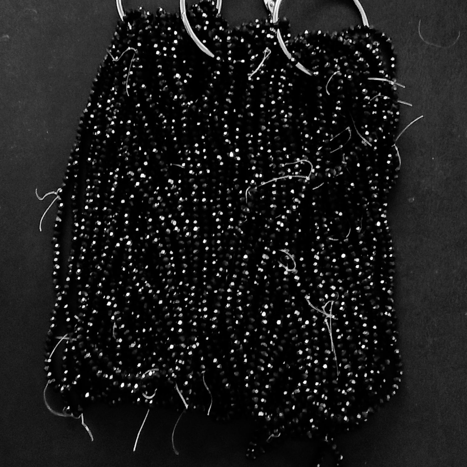 8 mm Rondelle Strand Semi-Transparent & Transparent