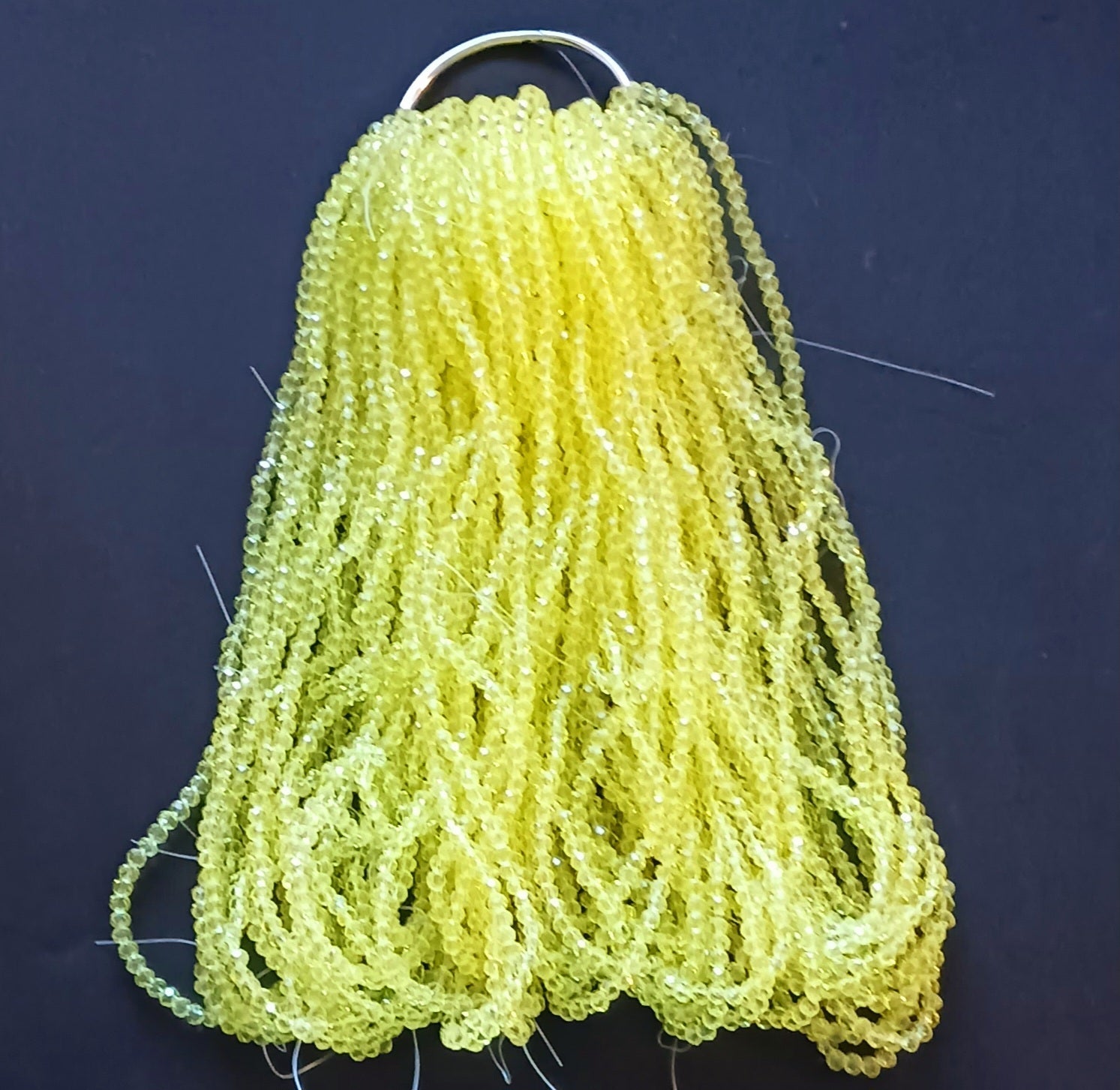 8 mm Rondelle Strand Semi-Transparent & Transparent