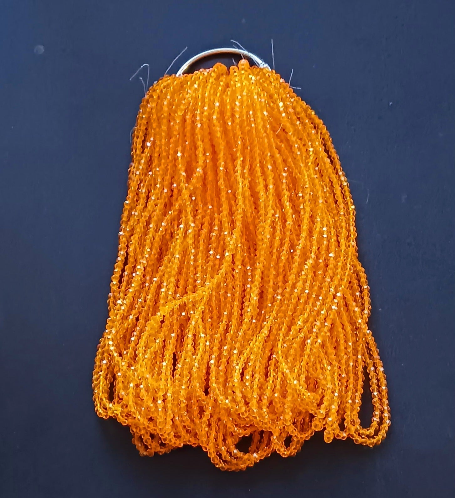 8 mm Rondelle Strand Semi-Transparent & Transparent