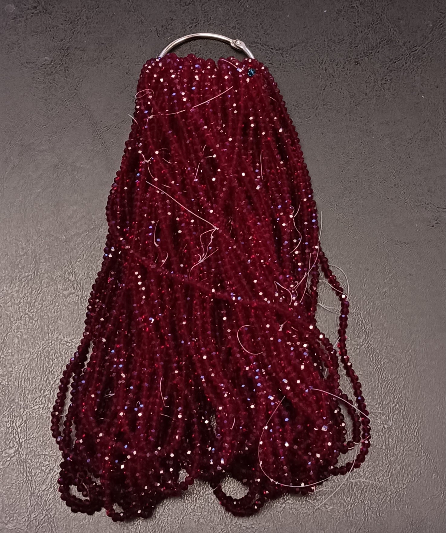 8 mm Rondelle Strand Semi-Transparent & Transparent