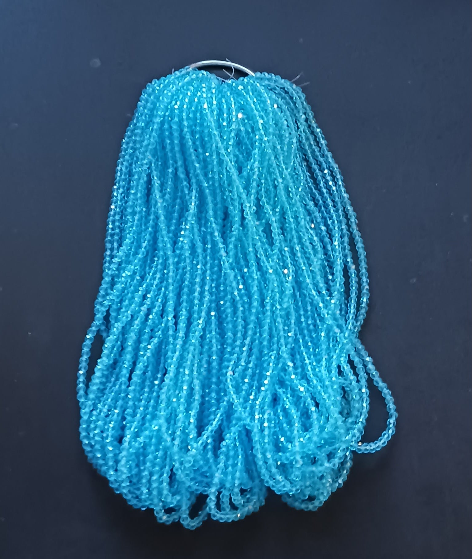 8 mm Rondelle Strand Semi-Transparent & Transparent